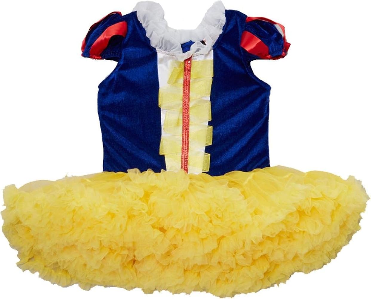 Girl's Yellow & Navy Princess Dress