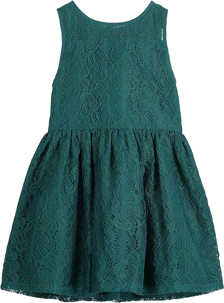 PIPPA & JULIE Girls' Holiday Party Dress, Fit & Flare Silhouette, Cute Pattern Styles