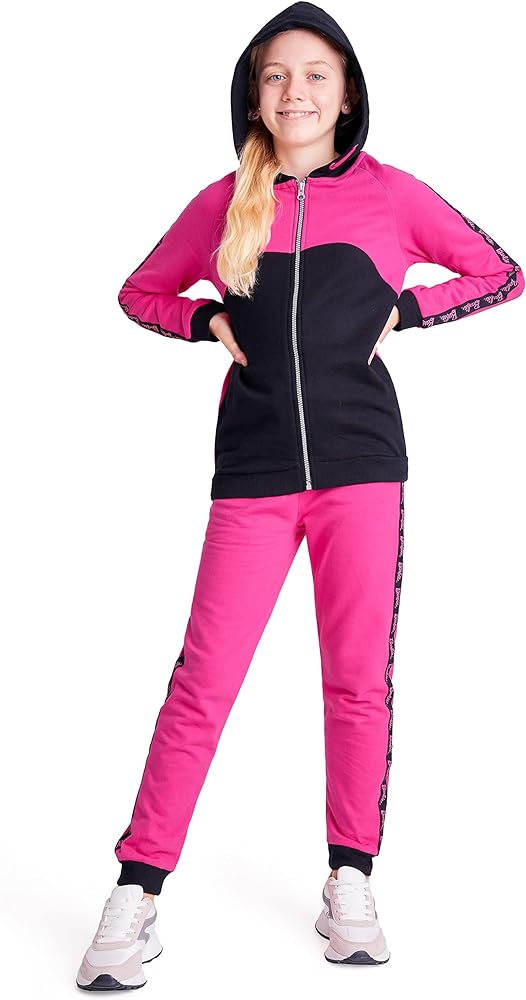 Barbie Loungewear Set Hoodie And Joggers Set Girls track suit