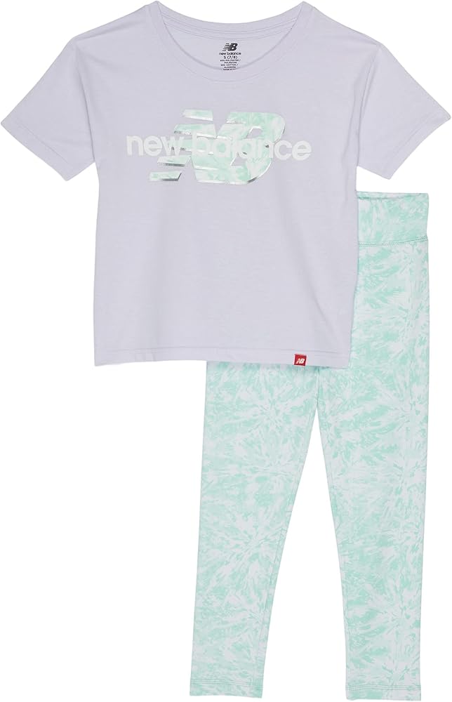 New Balance Girl's Top and Leggings Set (Big Kids)