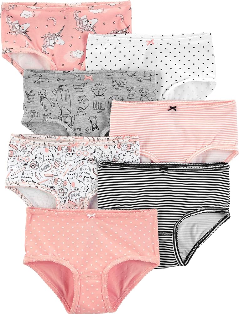 Carter's Girls' 7-pack Underwear