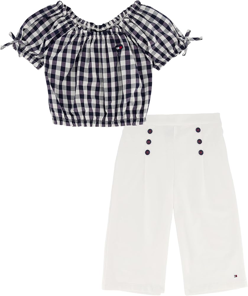 Tommy Hilfiger Baby Girls 2 Pieces Pant Set