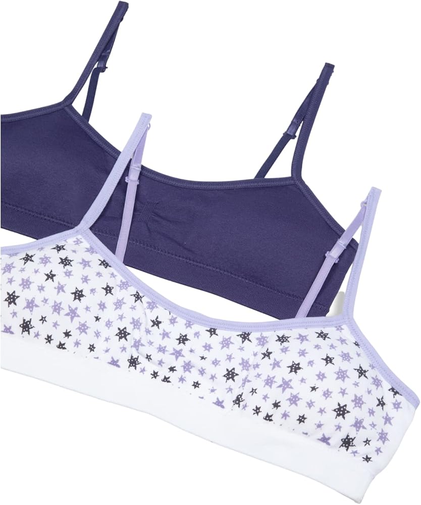 Hanes Girls Seamless Foam Bra (Pack Of 2)