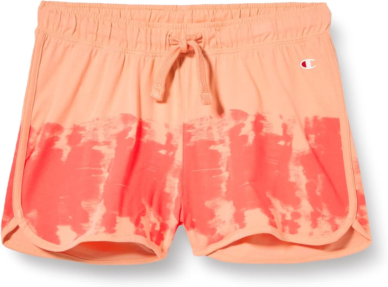 Champion Girls Legacy Color Ground C Logo Regular Shorts (as1, Age, 9_Years, 10_Years, Flamingo Pink, Regular Fit)