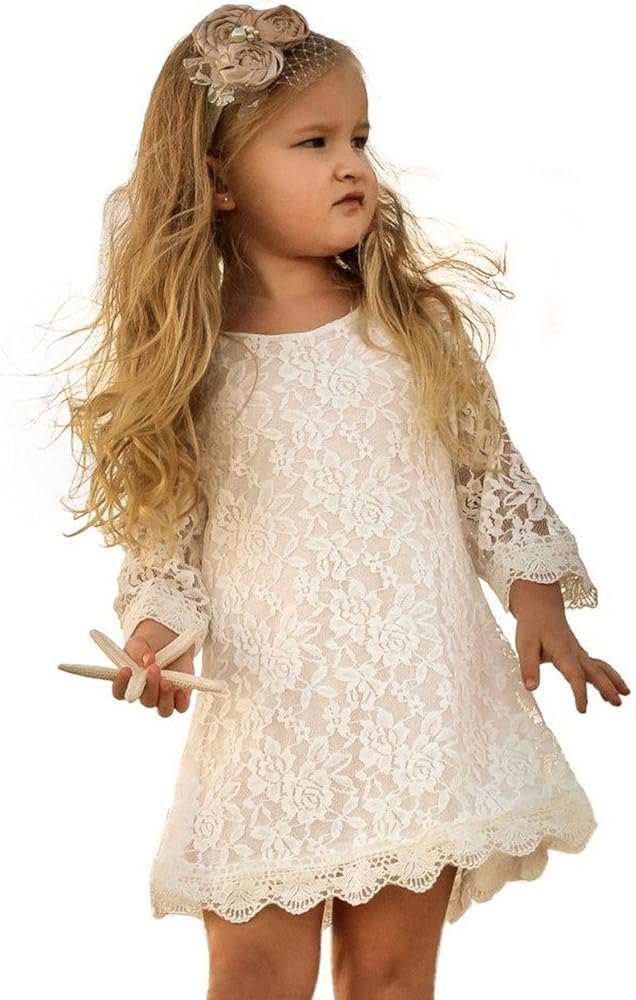 Lace Flower Girl Dress