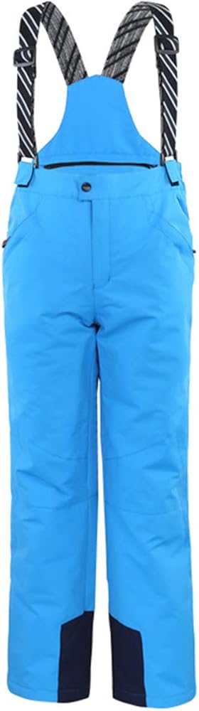 Girls Boys Kids One Piece Outdoor Mountain Windproof Waterproof Ski Bib Overalls Snow Pants Romper