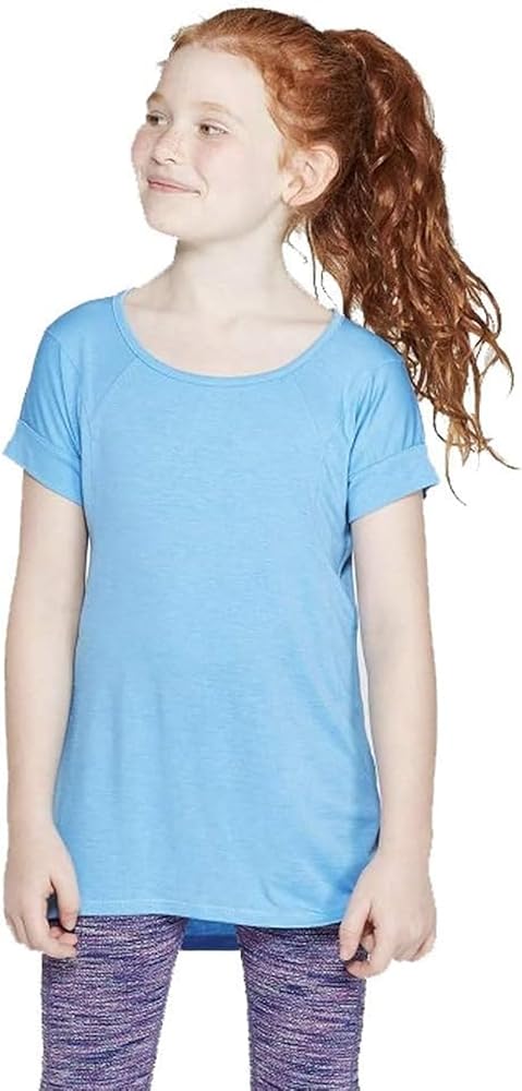 Champion C9 Girls' Studio T-Shirt - (US, Alpha, X-Small, Regular, Blue)