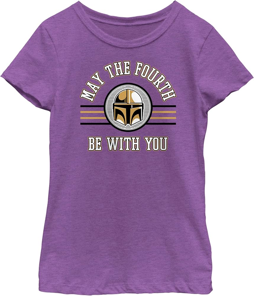 STAR WARS Girl's Fourth Collegiate T-Shirt