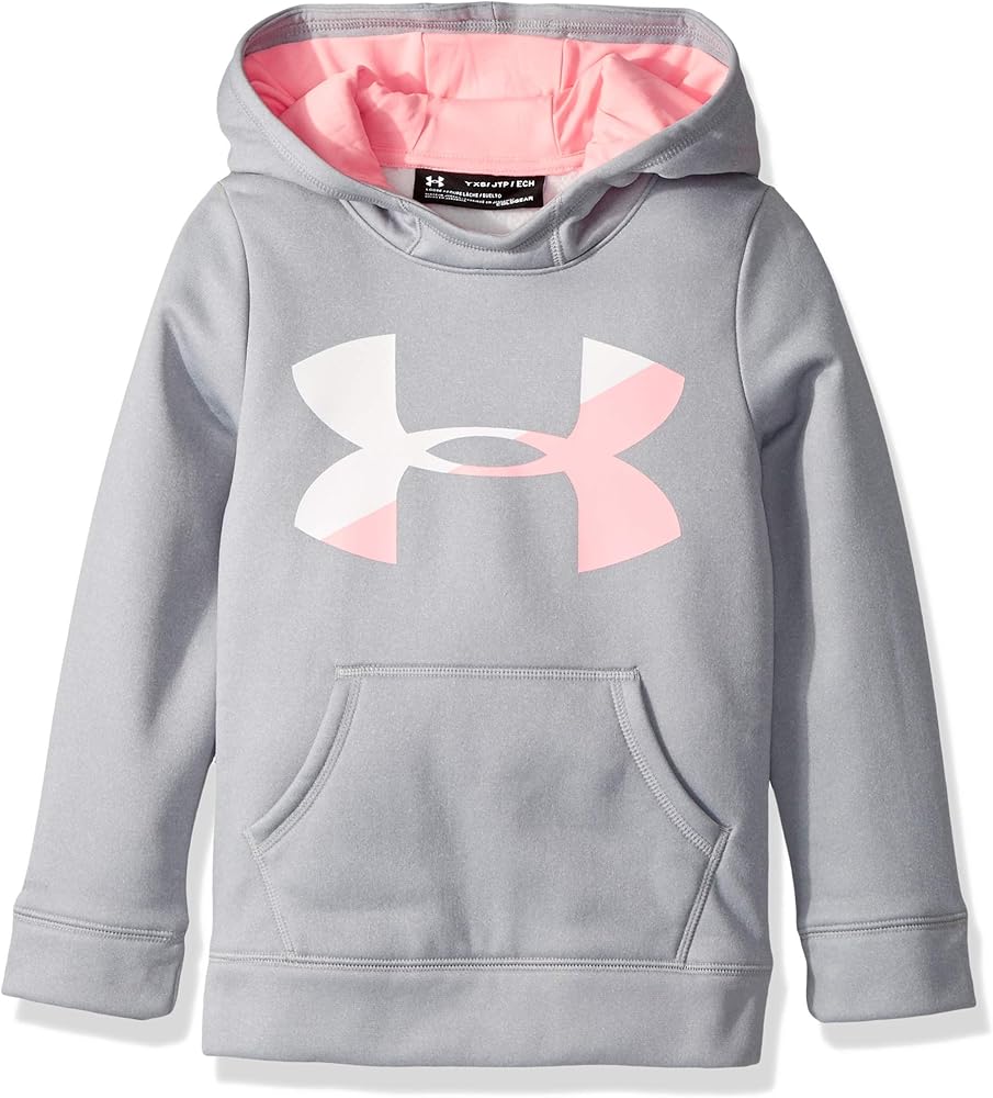 Under Armor Girls' Armour Fleece Big Logo Hoodie