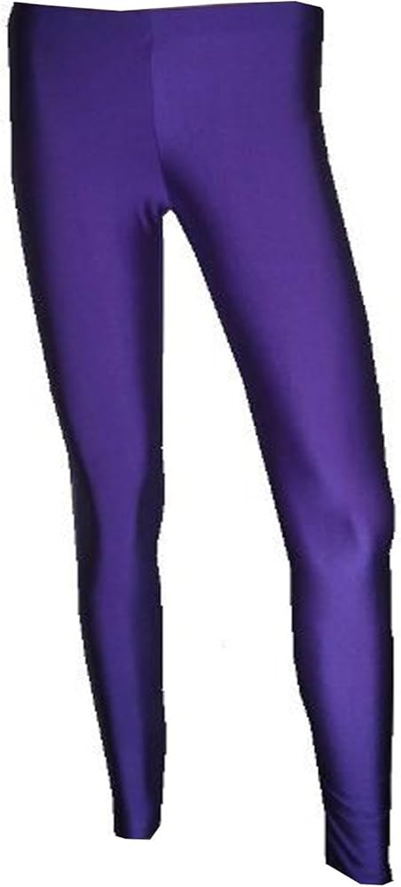 Insanity Womens Neon UV Purple Leggings