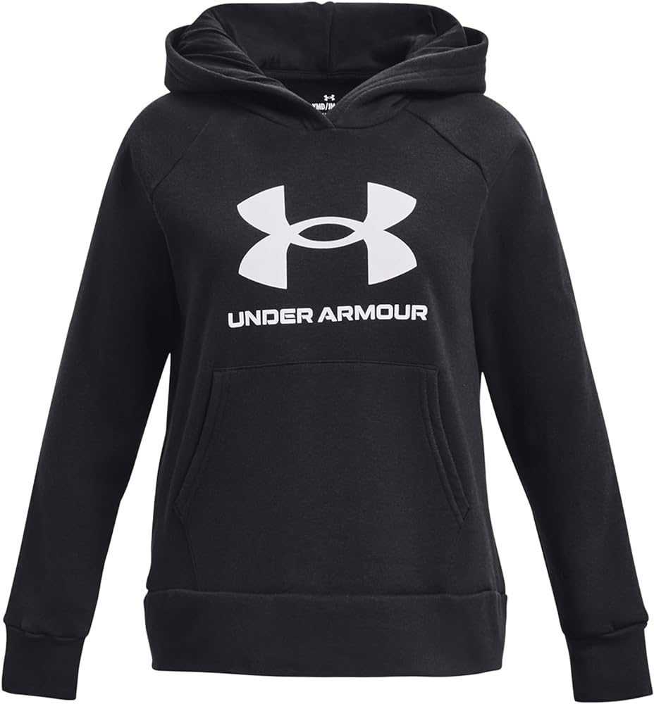 Under Armour Girls Rival Fleece Big Logo Hoodie