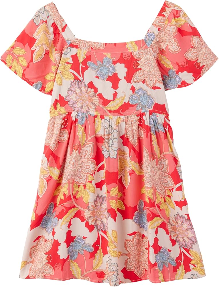 O'NEILL Girls Becka Short Dress, Bittersweet, L