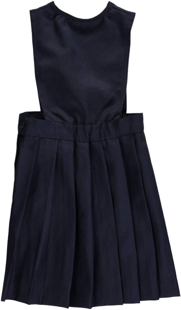 French Toast V Neck Pleated Jumper - Navy