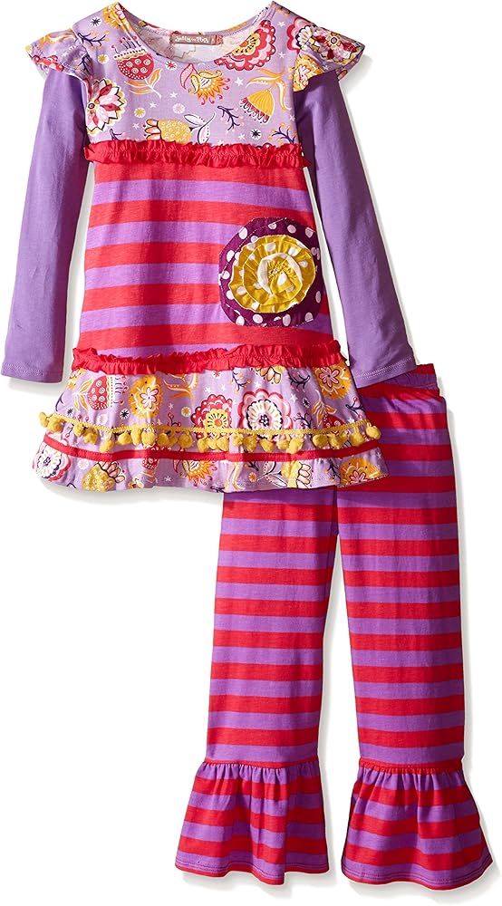 Girls' Plum Princess Cassie Pant Set