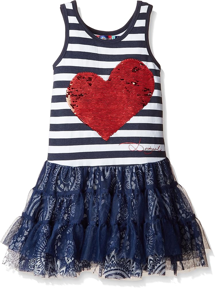 Desigual Girls' Toddler Dress Oklahoma