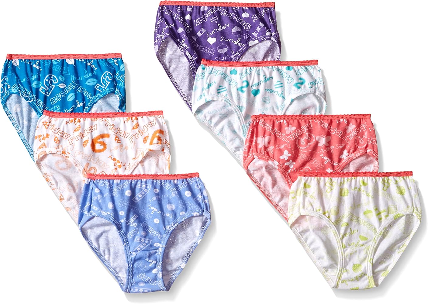 Hanes Girls Toddler 7-Pack Brief