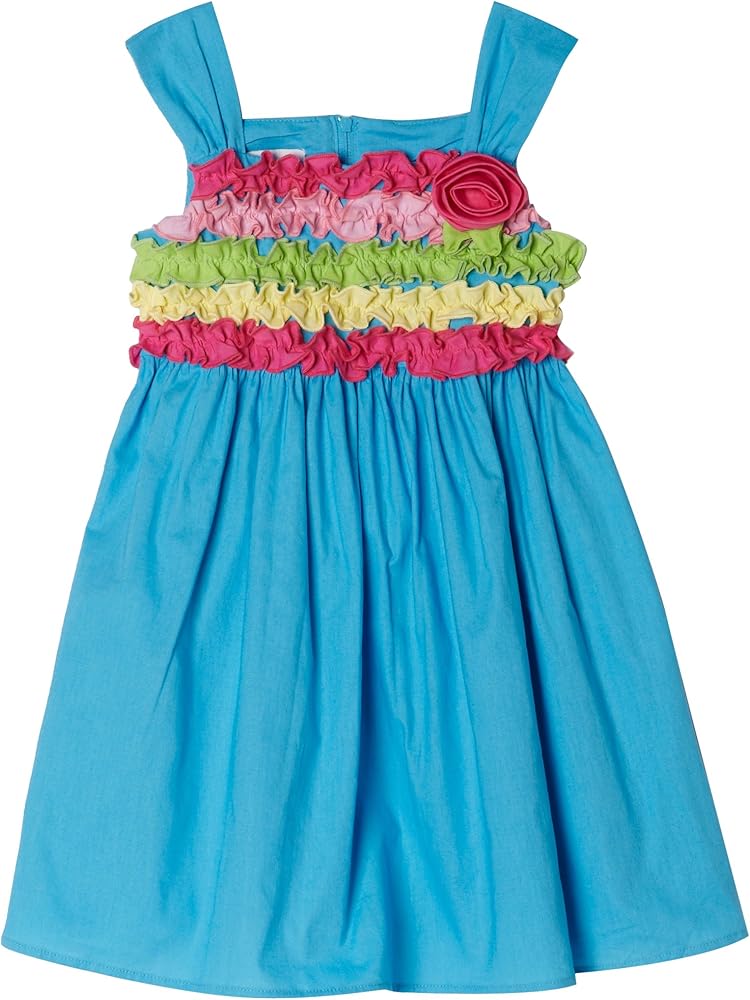 Bonnie Jean Little Girls' Rusched Bodice Sundress