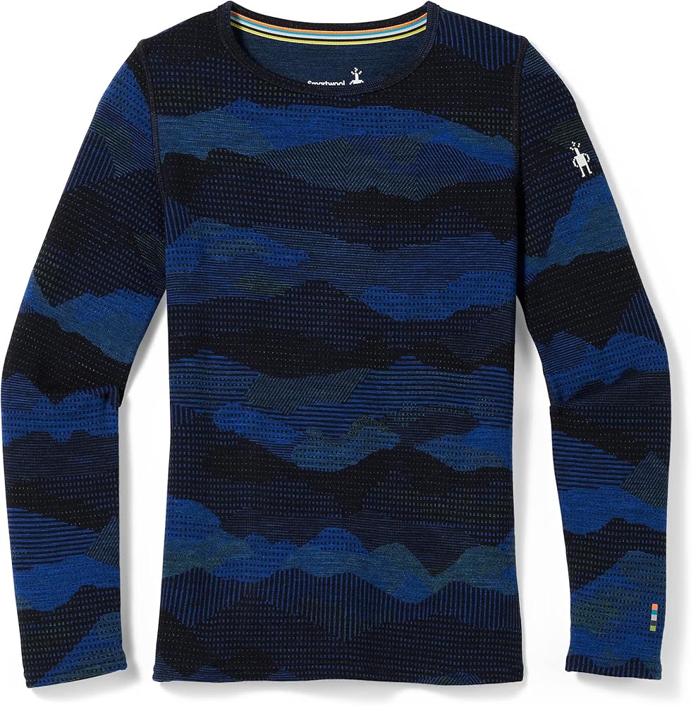 Smartwool Kids' Merino 250 Baselayer Pattern Crew