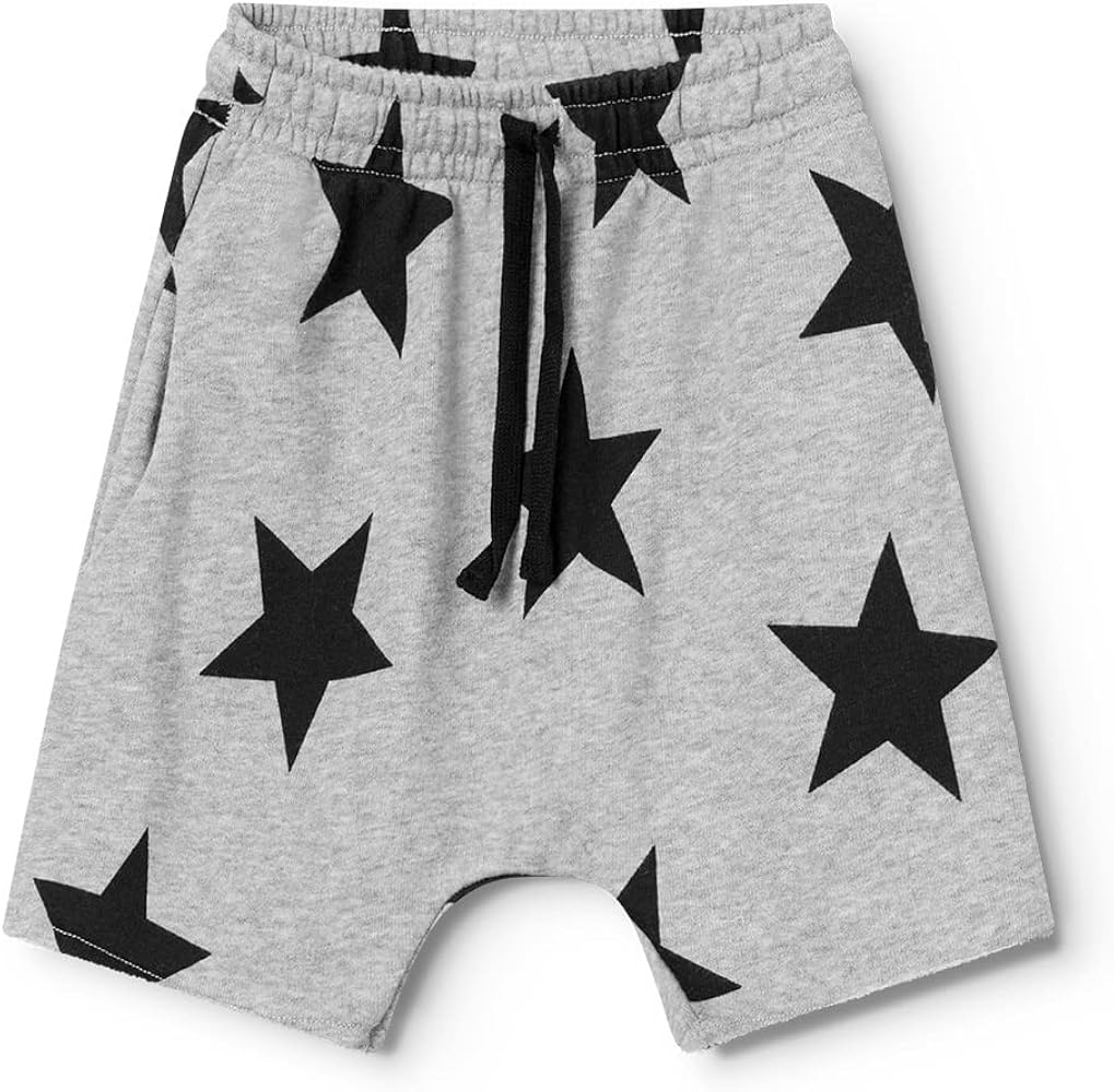 NUNUNU Kids Shorts, Short Sweatpants for Boys and Girls, 100% Cotton, Unisex, from Newborn Babies Till 14 Years