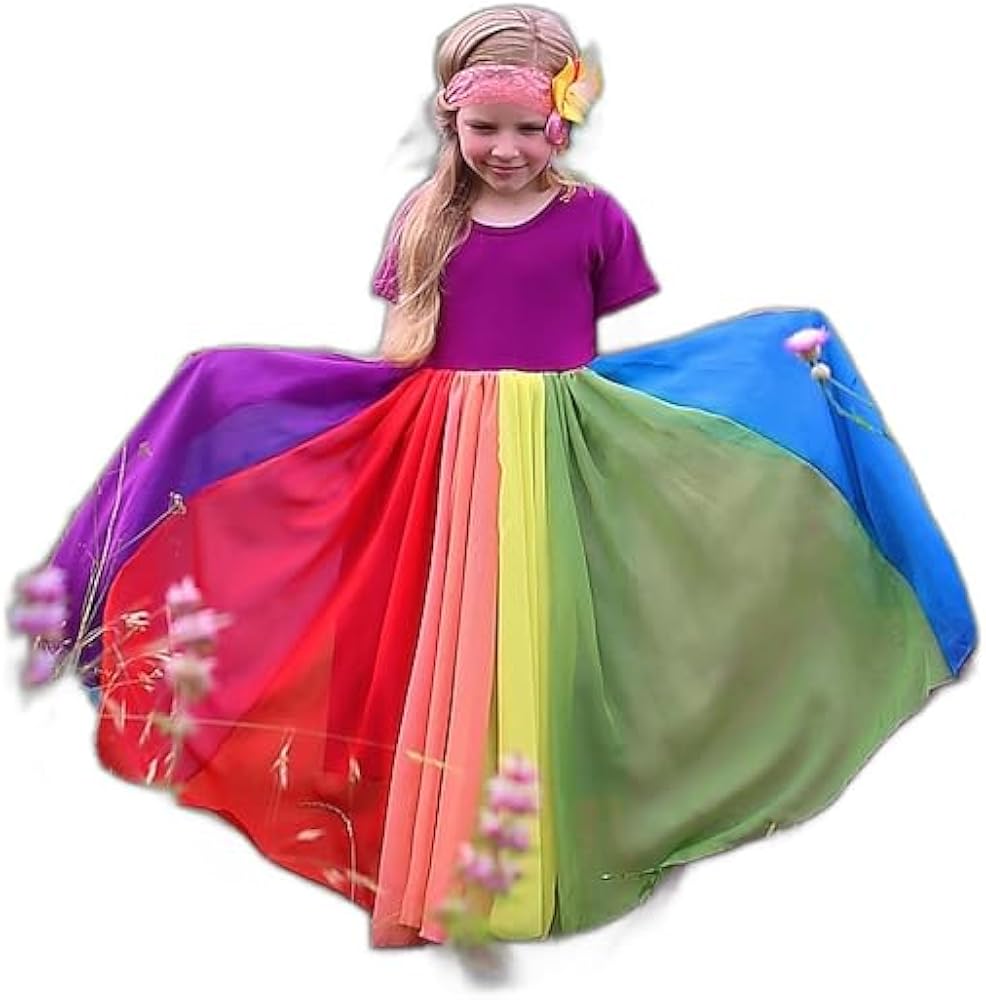 Kids Girls' Dress Color Block Short Sleeve Formal Wedding Party Patchwork Cute Sweet