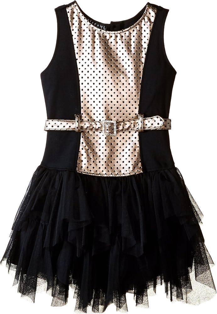 Big Girls' Rockin' Romance Drop Waist Dress