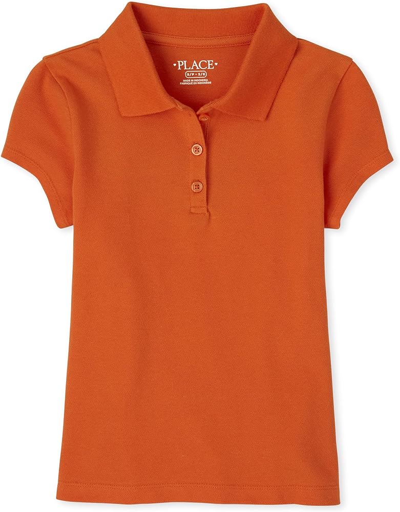 The Children's Place Girls' Uniform Pique Polo