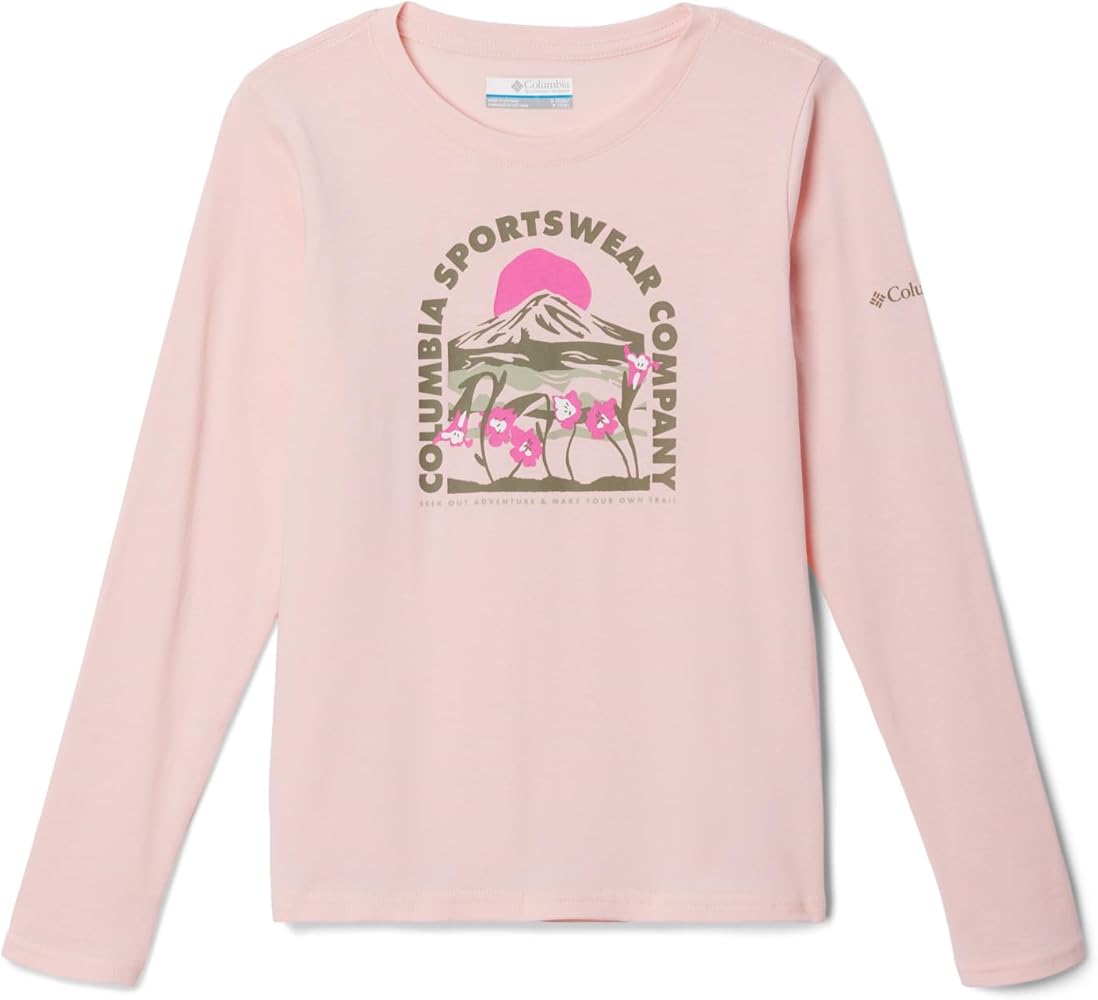 Columbia Girl's Hazeldel Hill Long Sleeve Graphic Tee