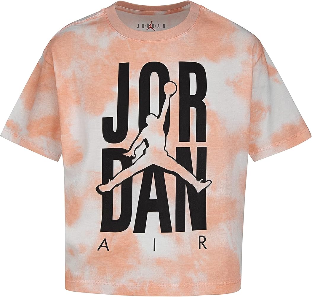 Jordan girls Jordan Tie-dye Air Tee (Little Kids/Big Kids)