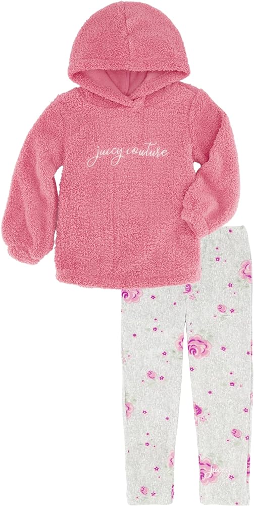 Juicy Couture girls 2 Pieces Leggings Set