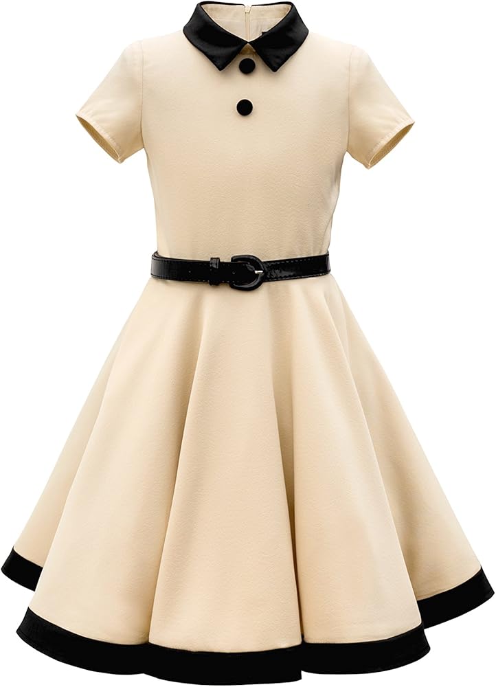 BlackButterfly Kids 'Lucy' Vintage Clarity 50's Girls Dress