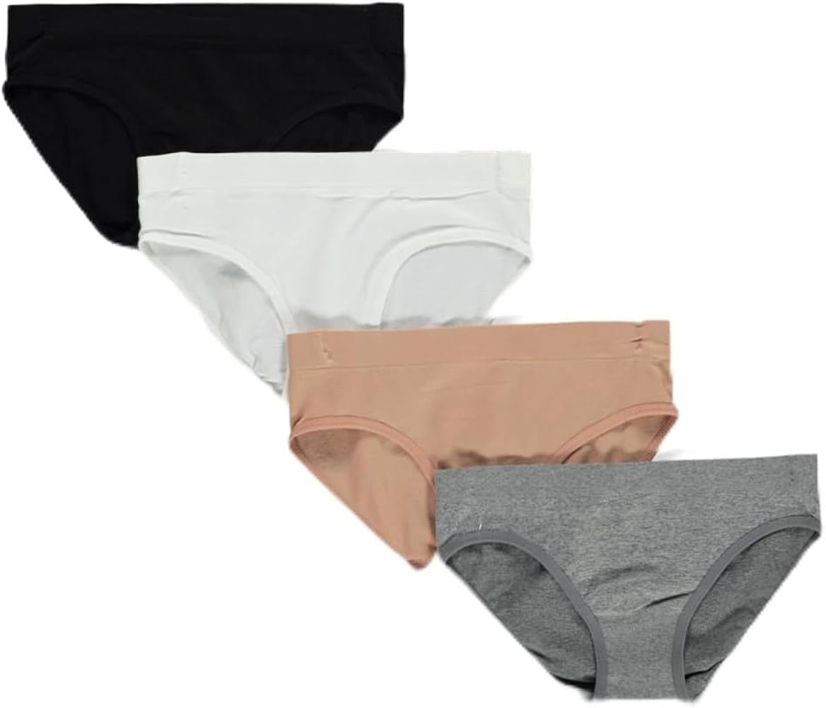 Sweet N Sassy Girls' 4-Pack Briefs Panties