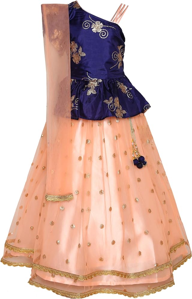 ADIVA Girls Indian Ethnic Wear Lehenga Choli for Kids