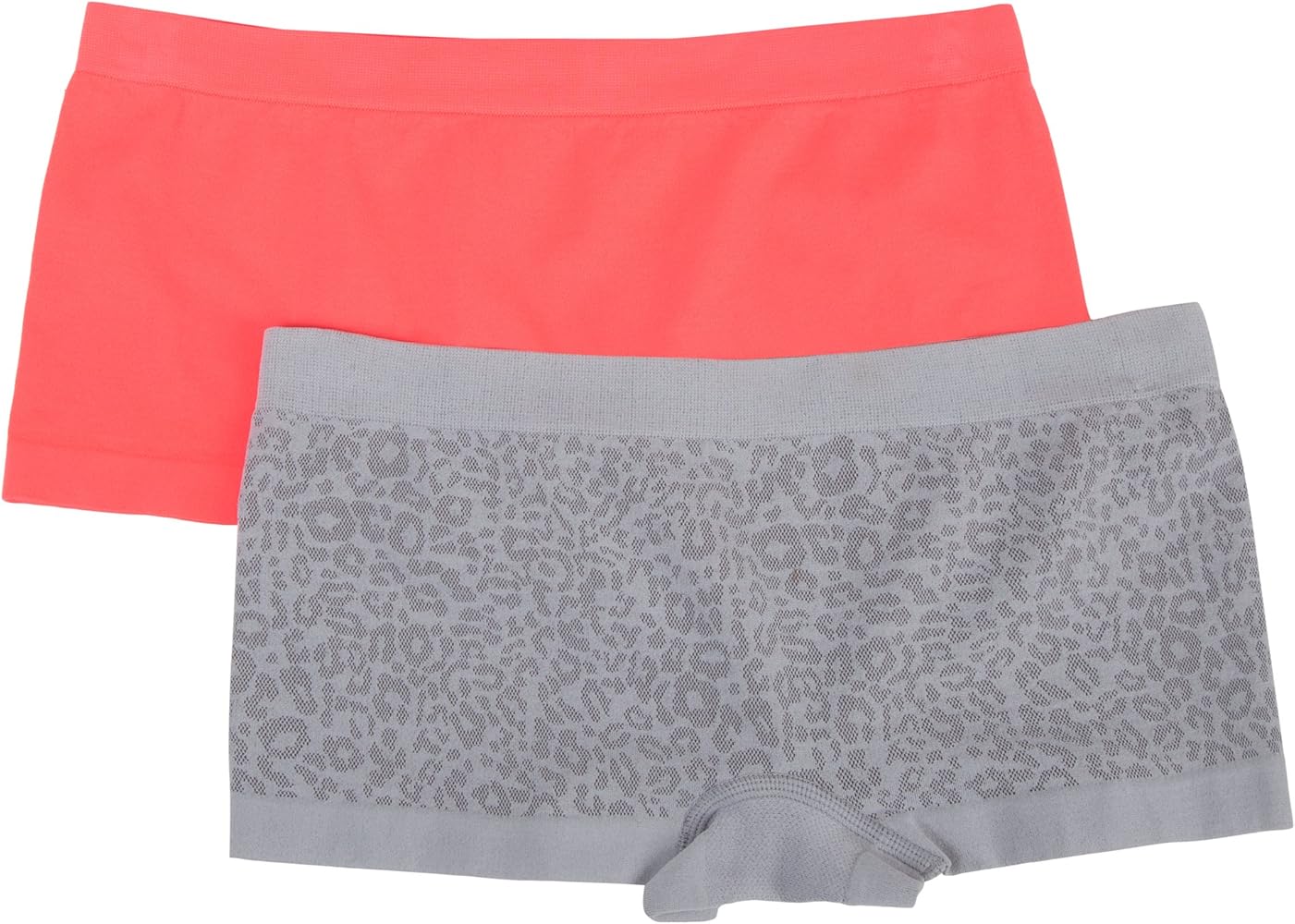 Fruit of the Loom Girls' Seamless Boyshorts, 2-Pack