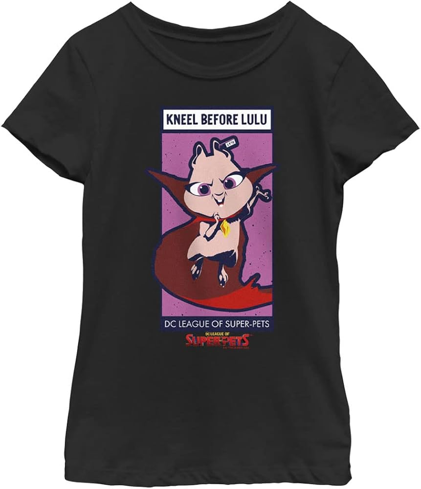 DC League of Super-Pets Kids' Lulu Panel T-Shirt