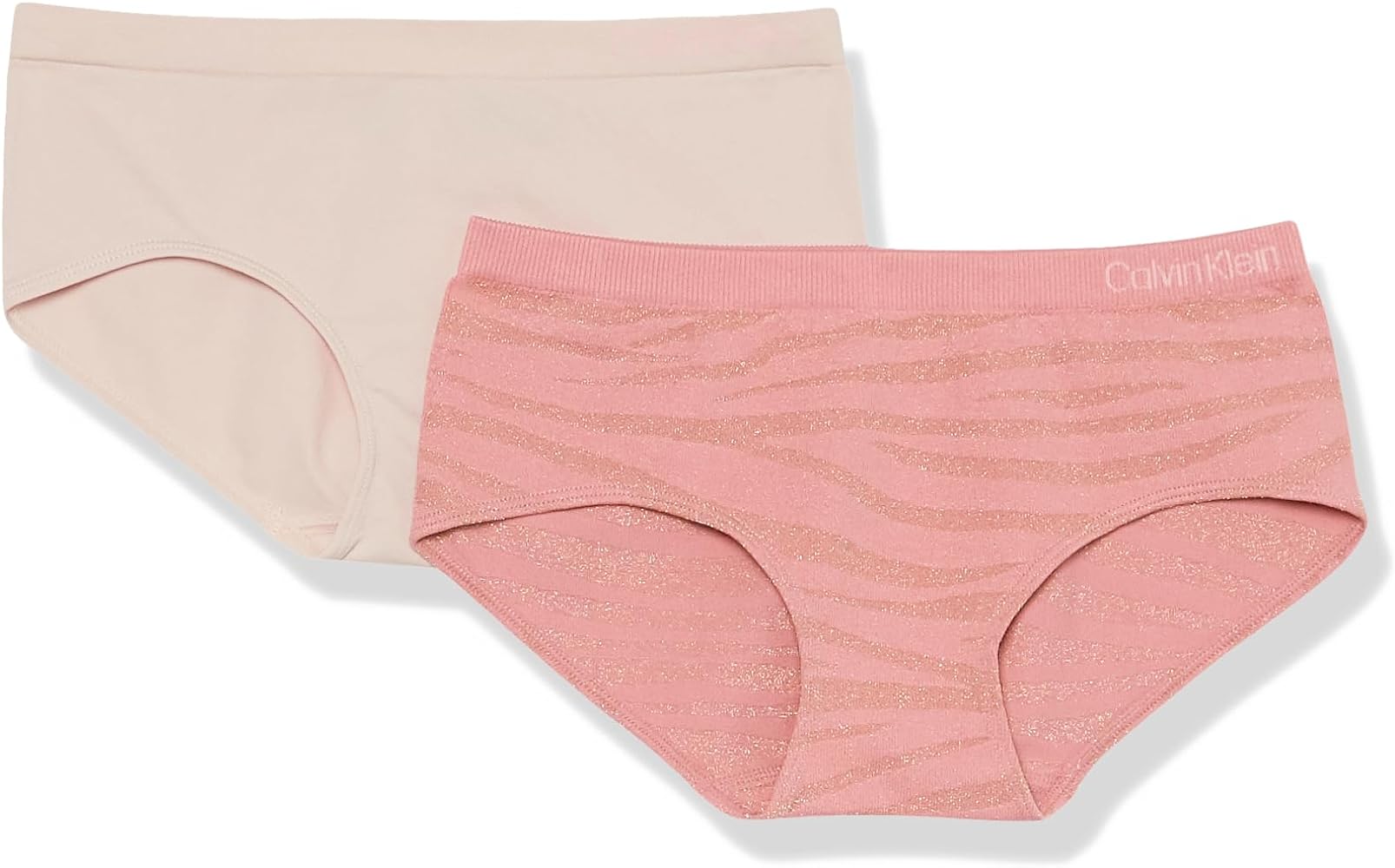 Calvin Klein Girls' Seamless Hipster 2 Pack