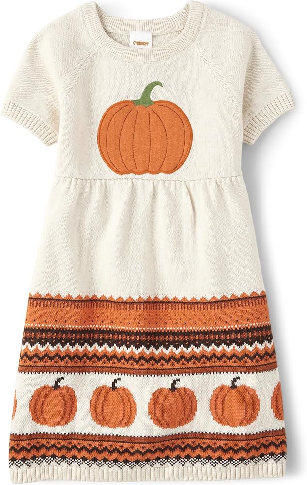 Gymboree Girls' and Toddler Short Sleeve Sweater Dresses