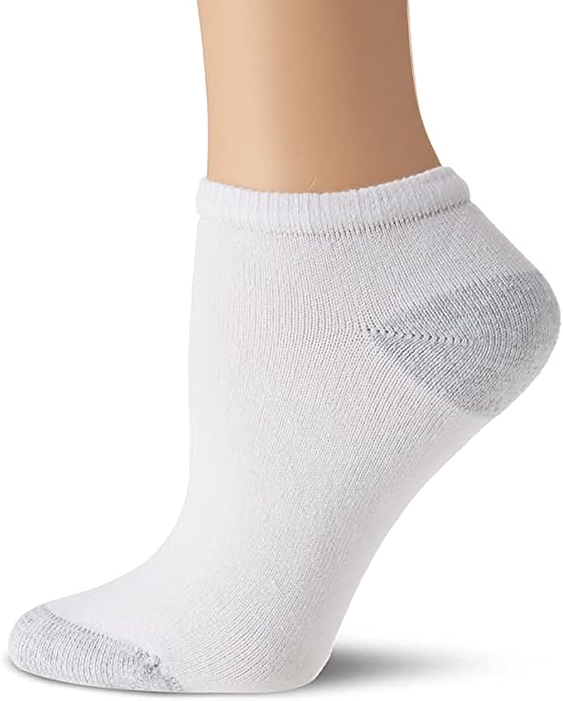 Fruit of the Loom Girls 12 Pack Low Cut Socks, 10.5-4, Assorted 1