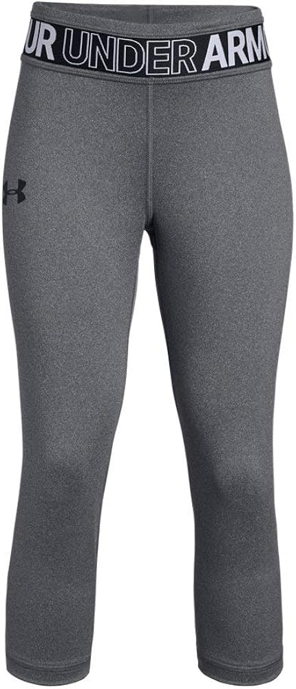 Under Armour Girls HeatGear Heather Capris