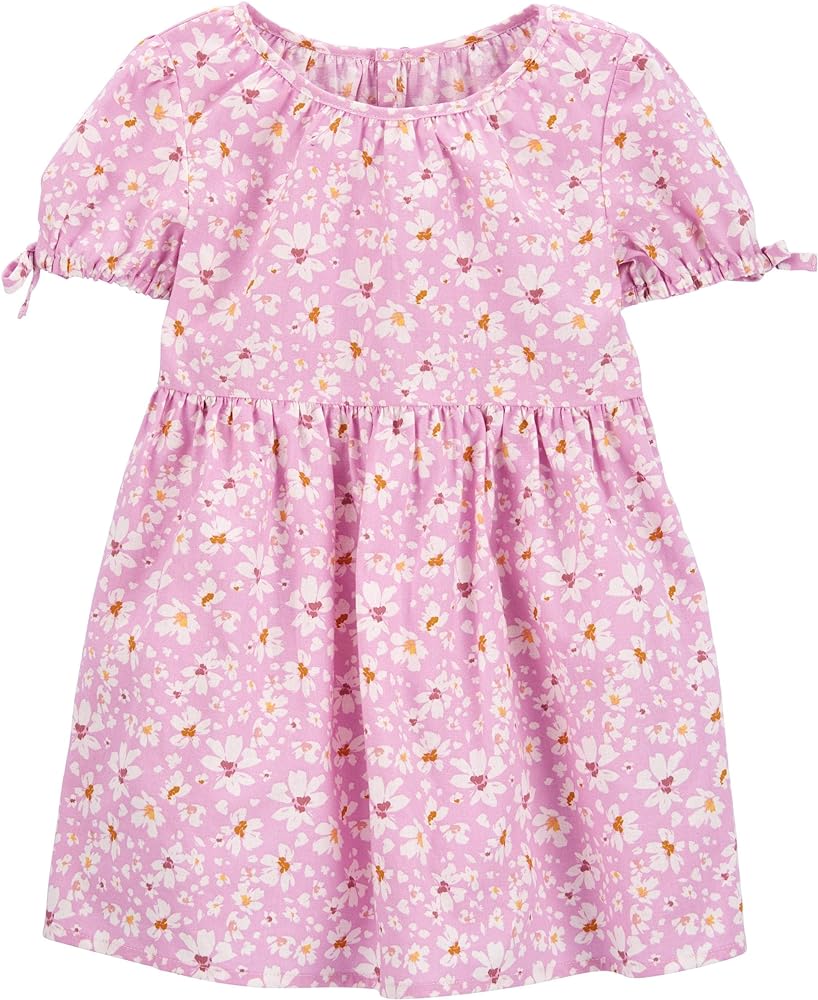 OshKosh B'Gosh Girls' Dress, Lilac Floral, 2T