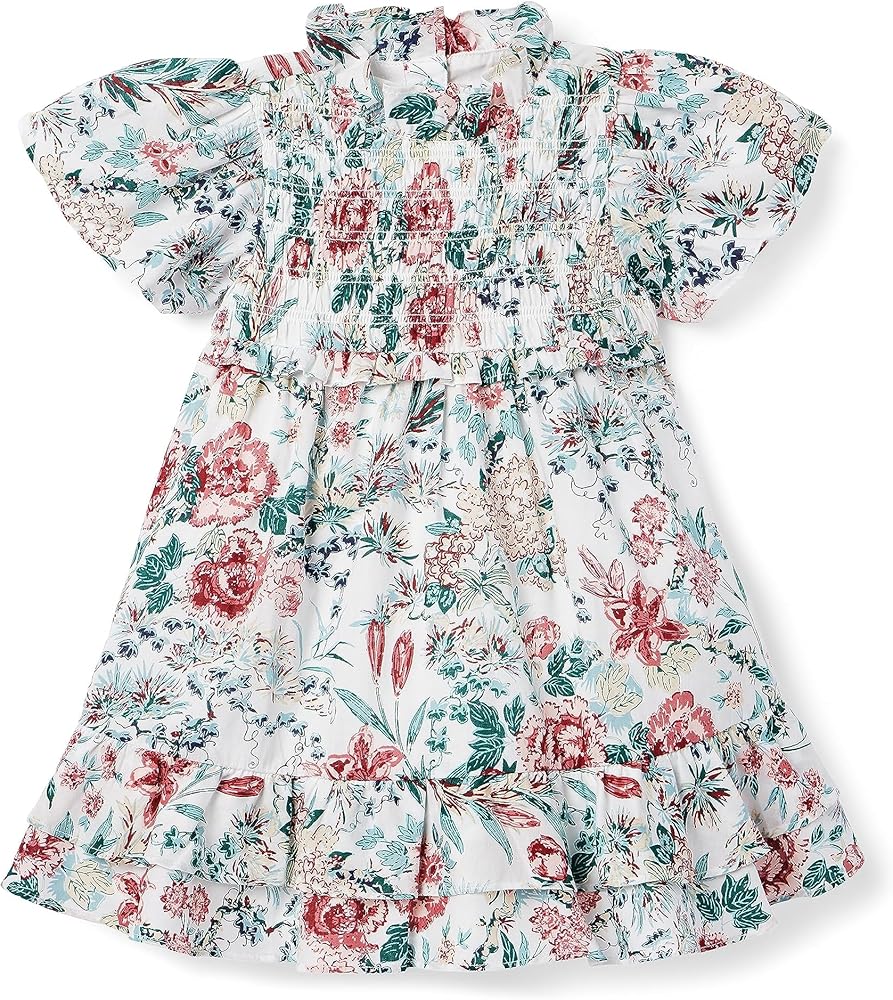 Janie and Jack Girl's Floral Dress (Toddler/Little Kids/Big Kids)