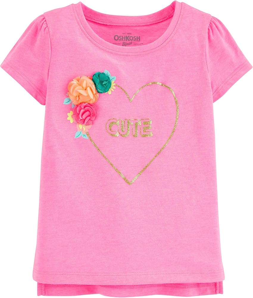 OshKosh B'Gosh Girls' Flip Sequin Tee