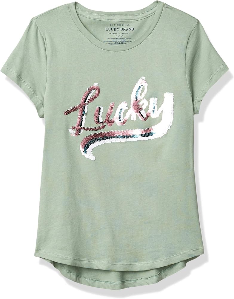 Lucky Brand Girls' Legacy Graphic T-Shirt