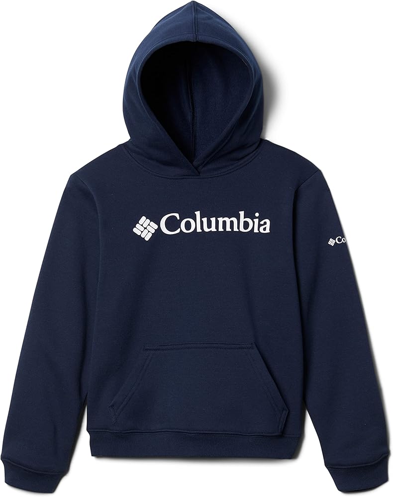 Columbia Youth Unisex Trek Hoodie, Collegiate Navy, XX-Small