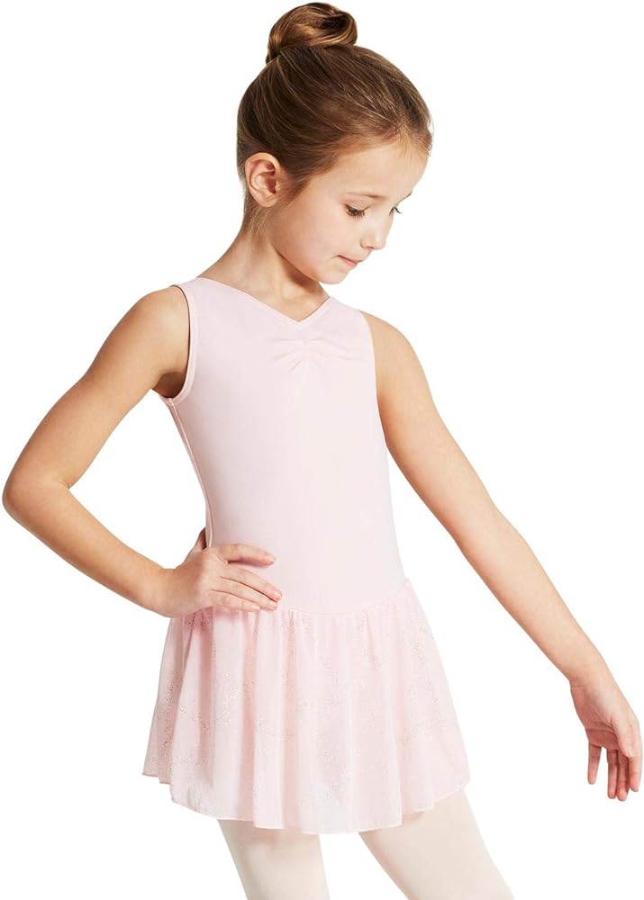 Capezio Girls' Pinch Front Tank Dress