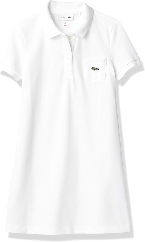 Lacoste Girls Cotton Polo Dress