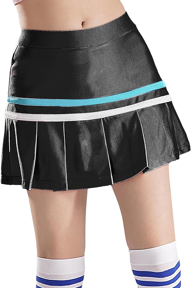 YiZYiF Kids Girls Tennis Golf Skirts High Waist Pleated Athletic Sport Skirt Built-in Shorts Dance Skirts School Uniform