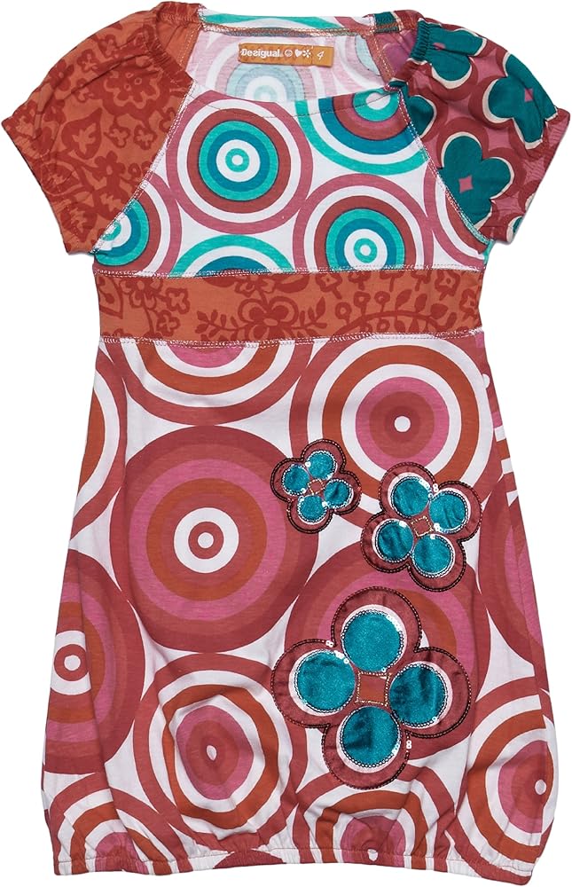 Desigual Little Girls' Signature Bubble Dress