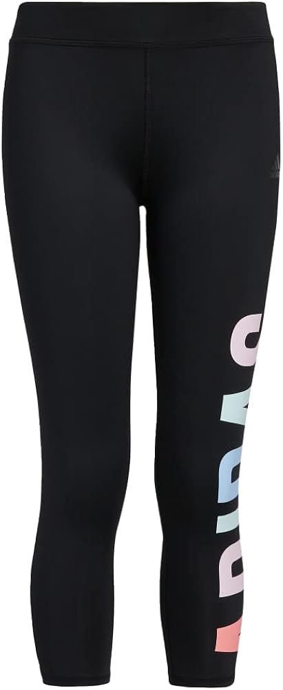 adidas Girls' Aeroready 7/8 Graphic Tight