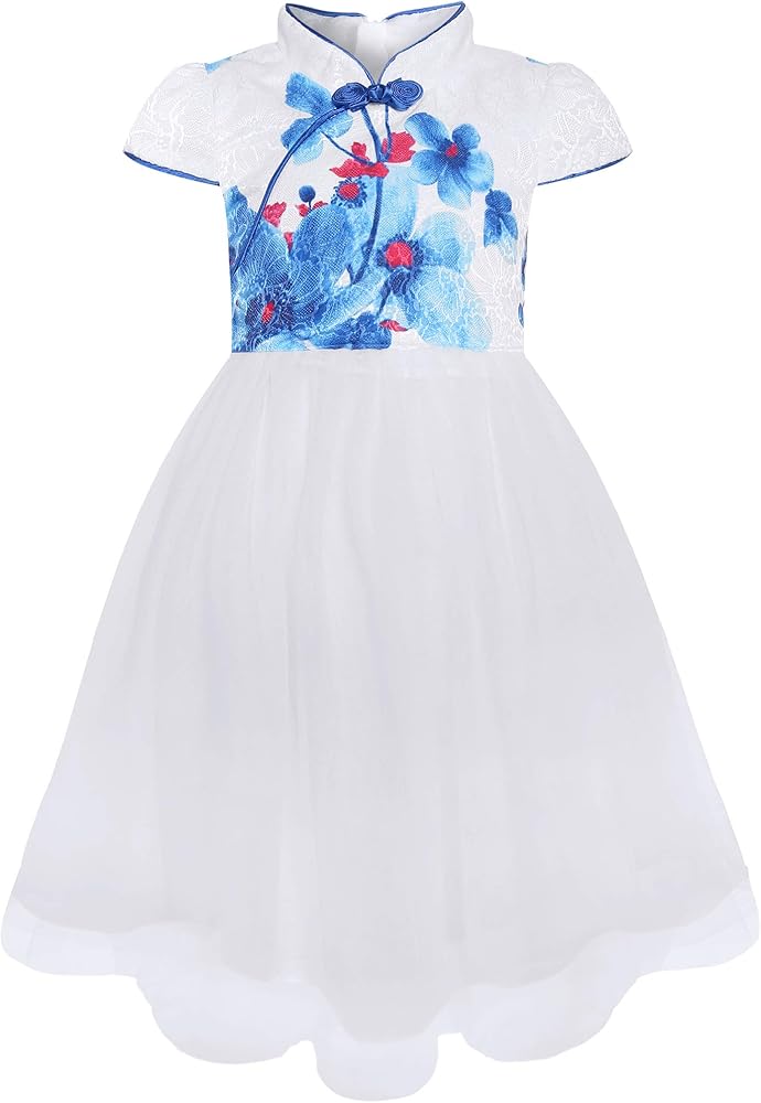 Bonny Billy Girl's Teen Ruffle Sleeve School A-line Dress