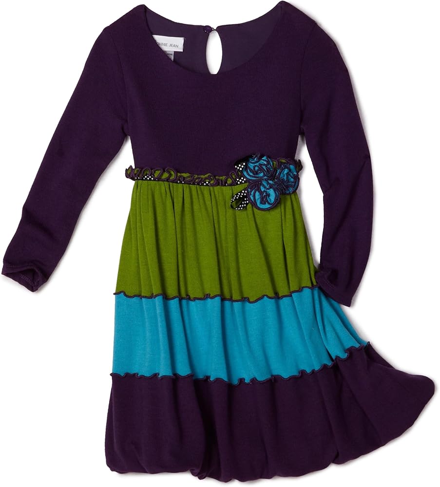 Bonnie Jean Little Girls' Knit Bubble Dress